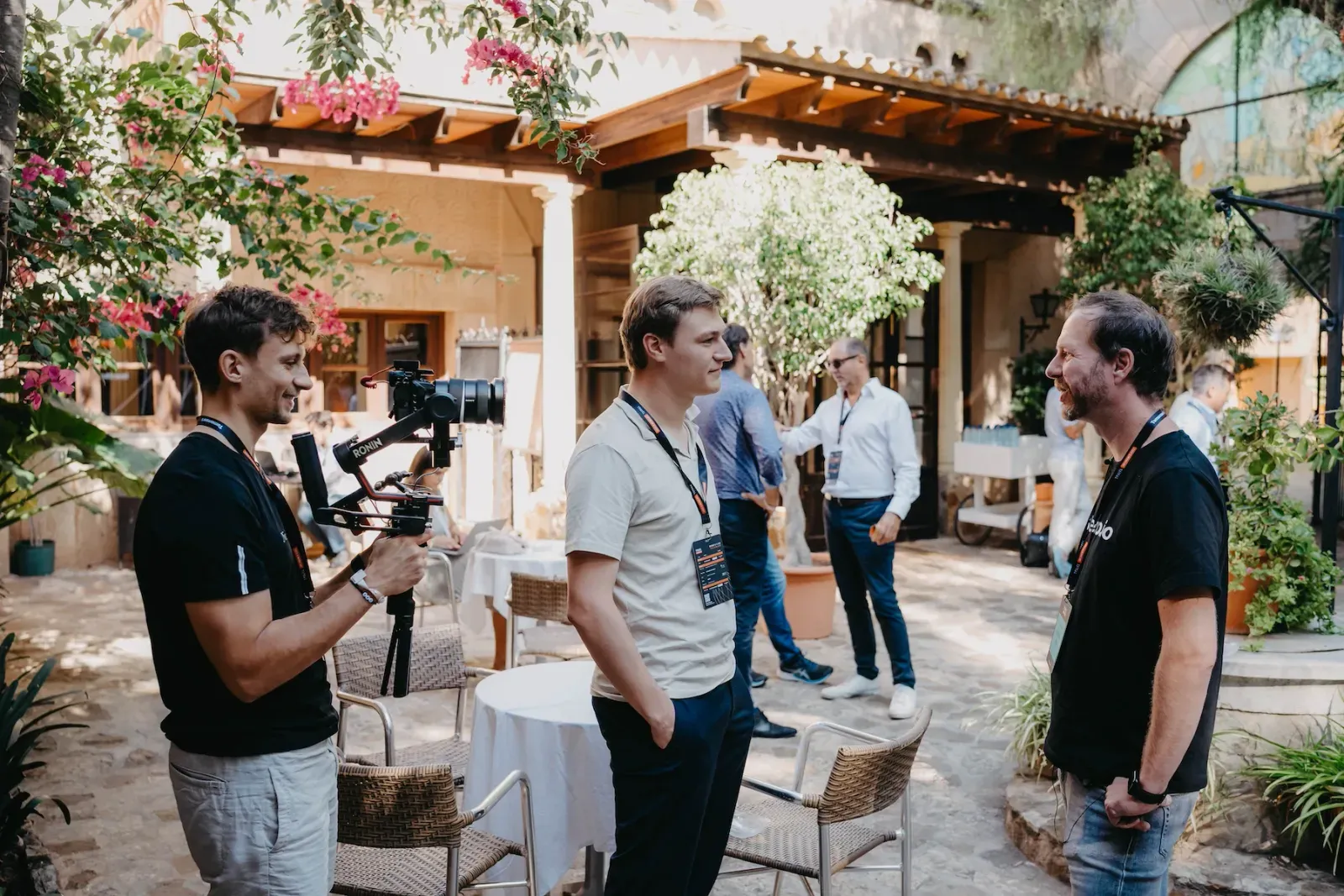 Chain4Travel Behind the Scenes - Eventfotografie