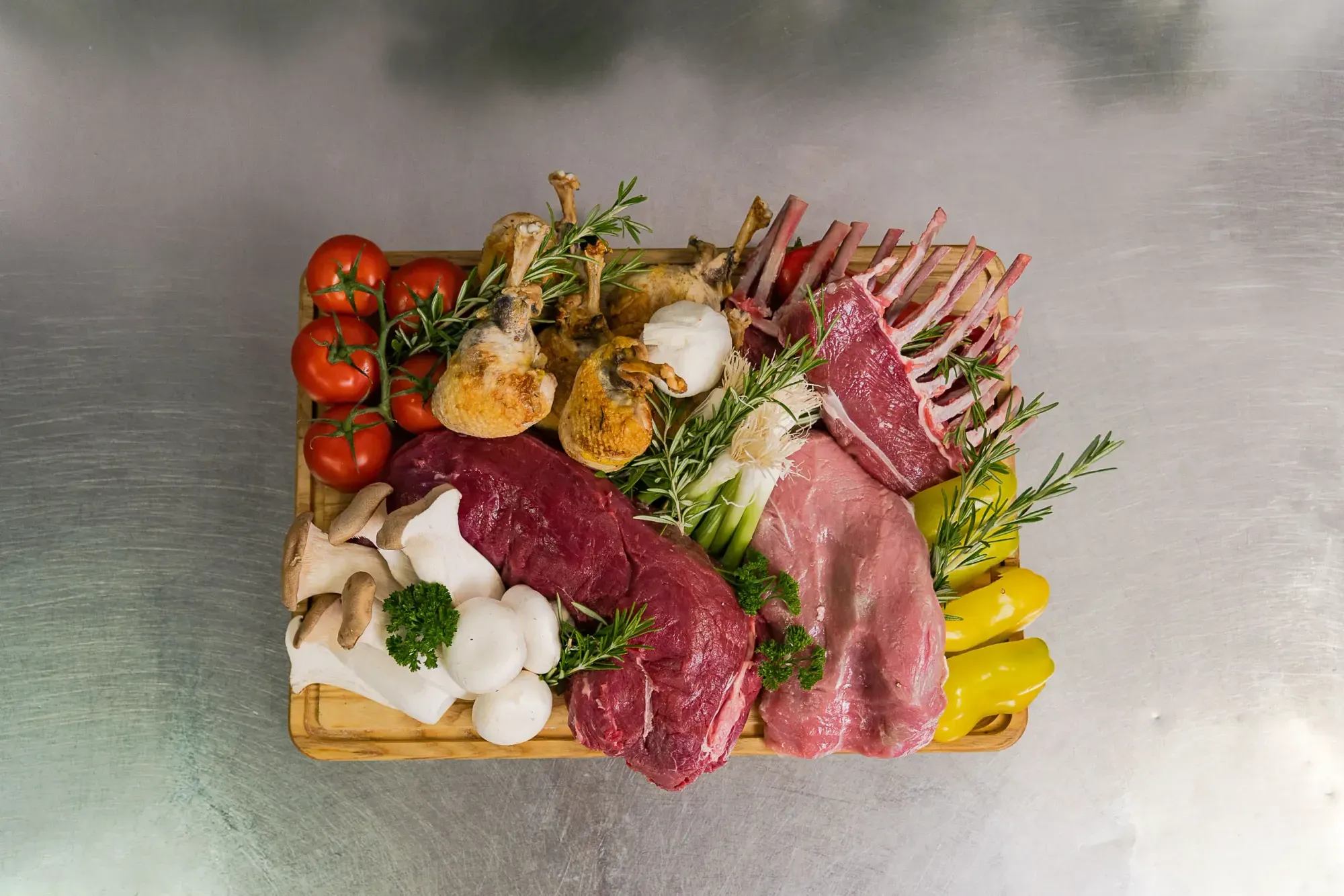 Professionelle Aufnahme Ristorante Girasole – Fine Italian Dining Klein & Rose Frankfurt