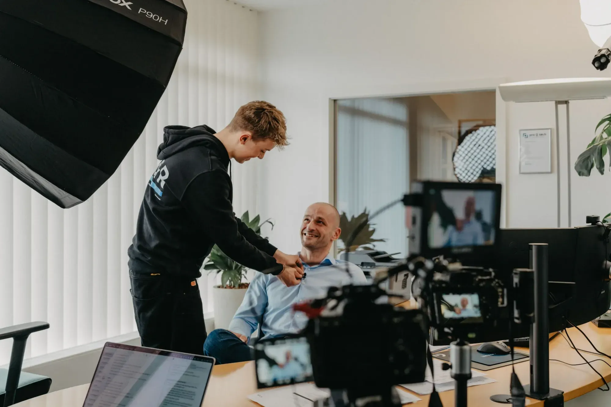Teamarbeit bei Klein & Rose – Kreativagentur für Branding und Webdesign Frankfurt