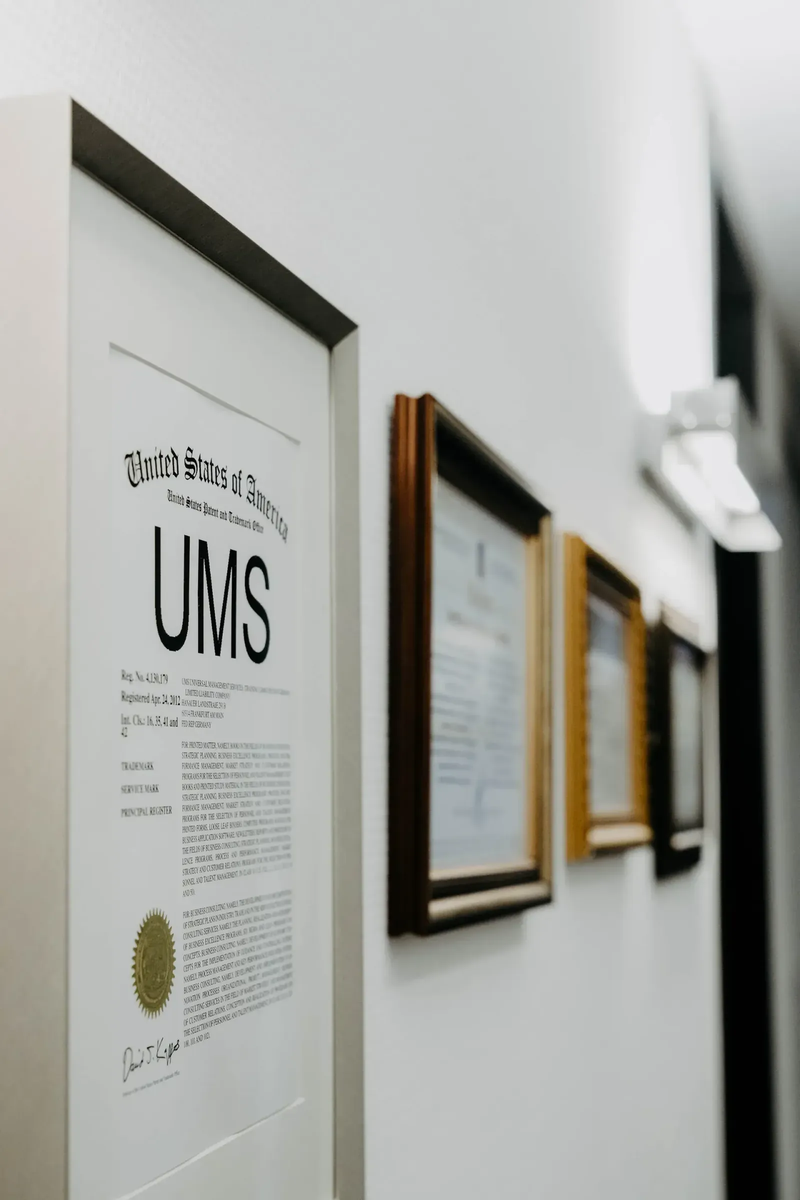 UMS Consulting Brandshooting – Detailaufnahme aus dem Projekt