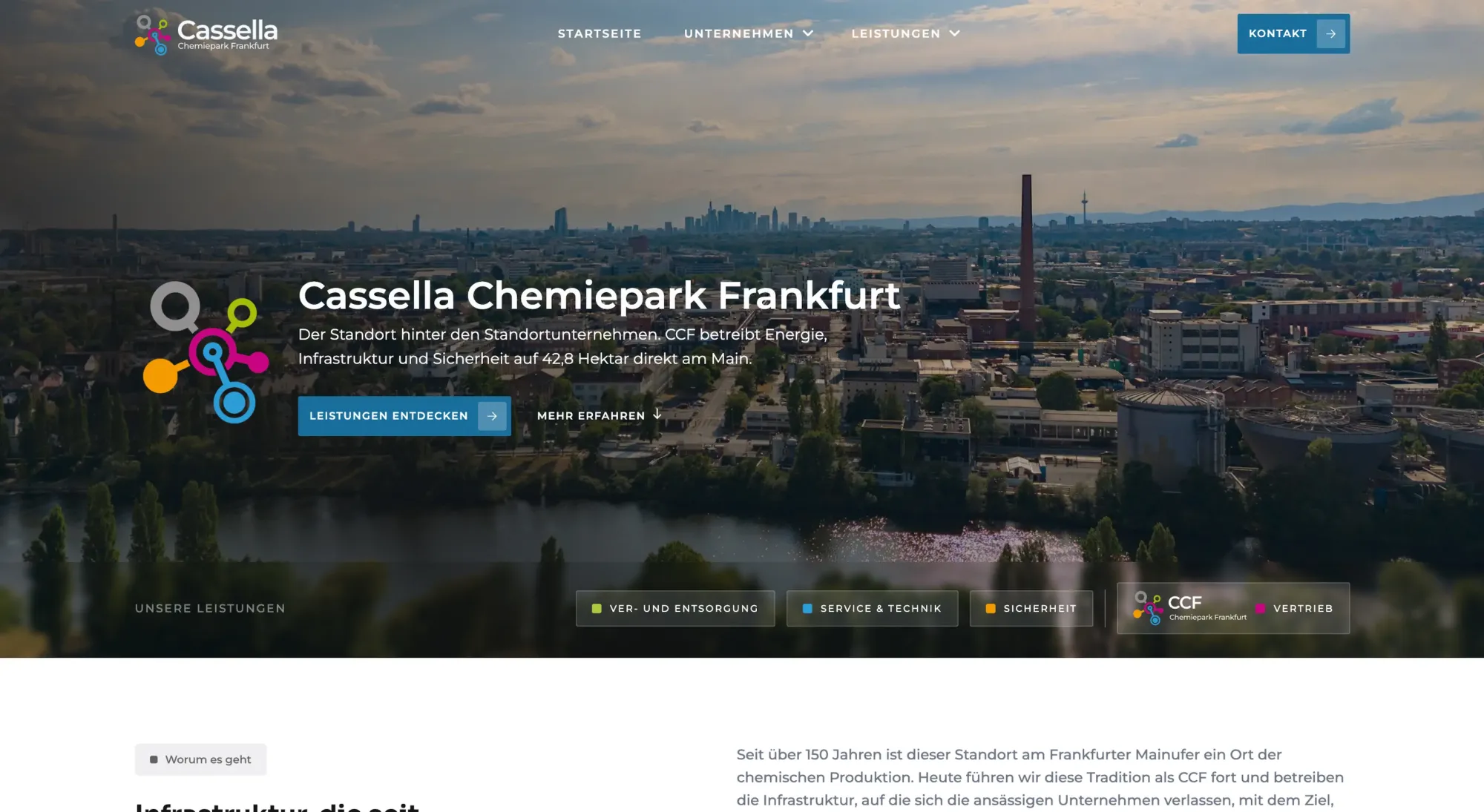 CCF Cassella Chemiepark Frankfurt