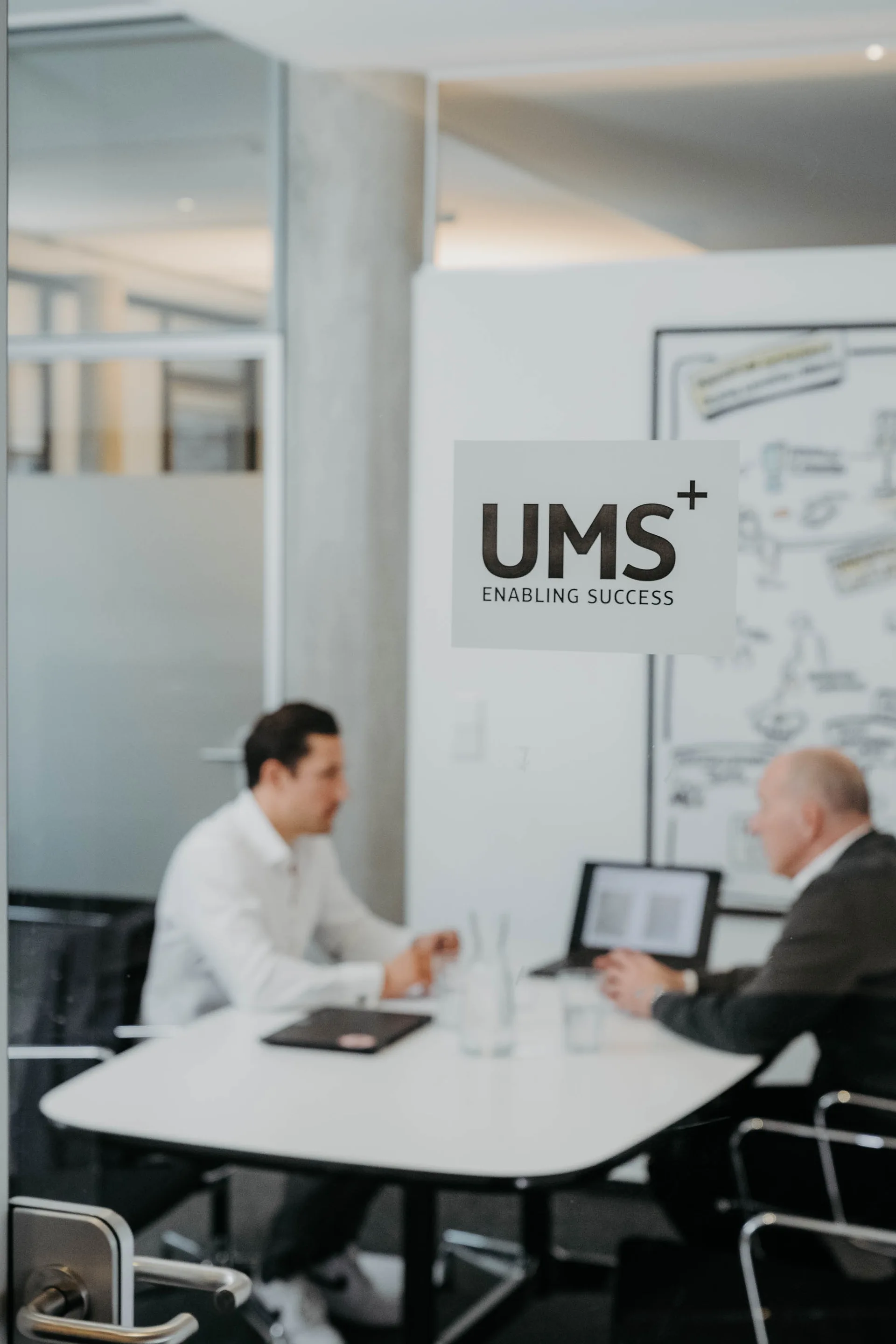 Professionelles Brandshooting UMS Consulting – Kreativkonzept Klein & Rose