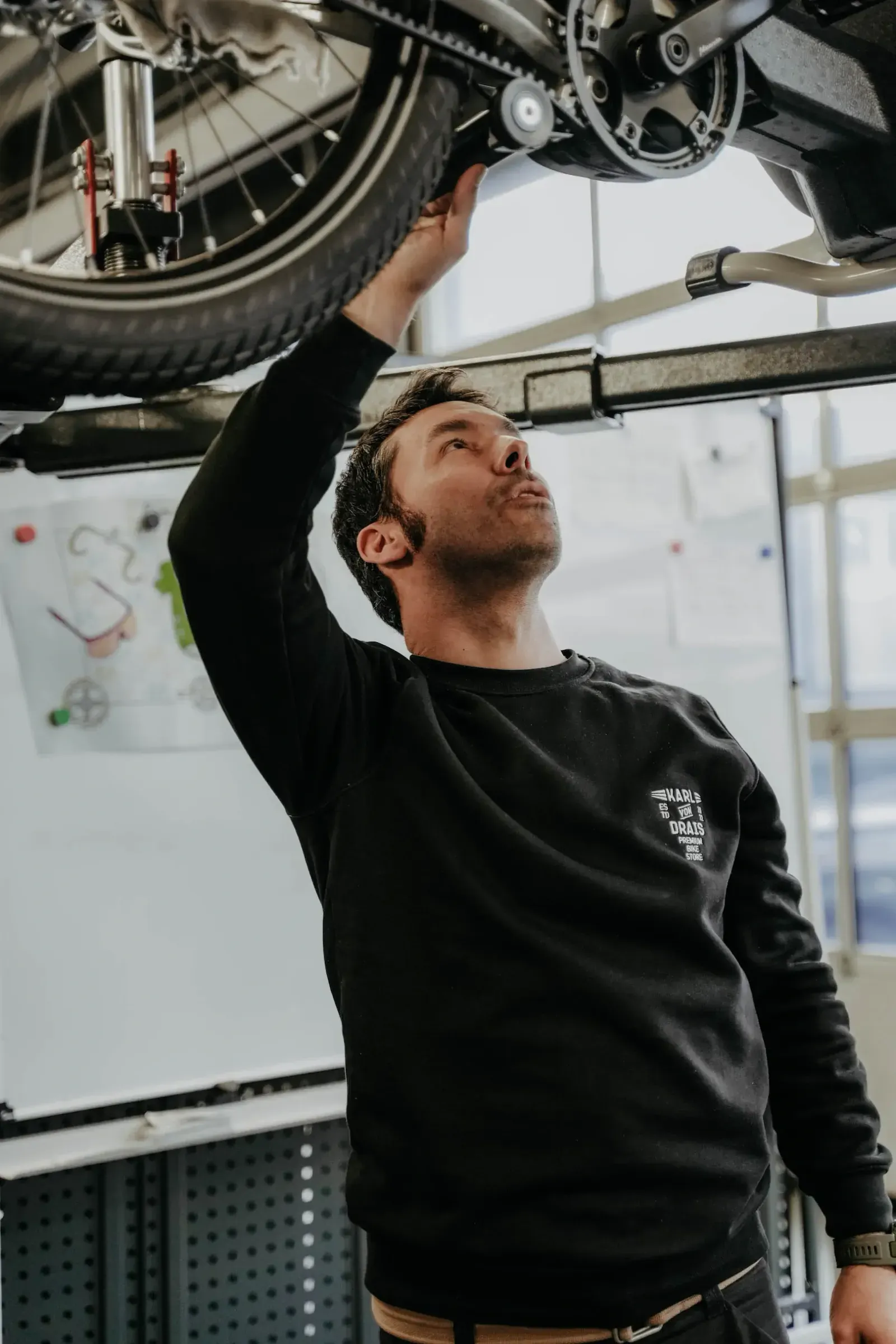 KVD Bikestore – Employer Branding Brandshooting – Fotoshooting Klein & Rose Frankfurt