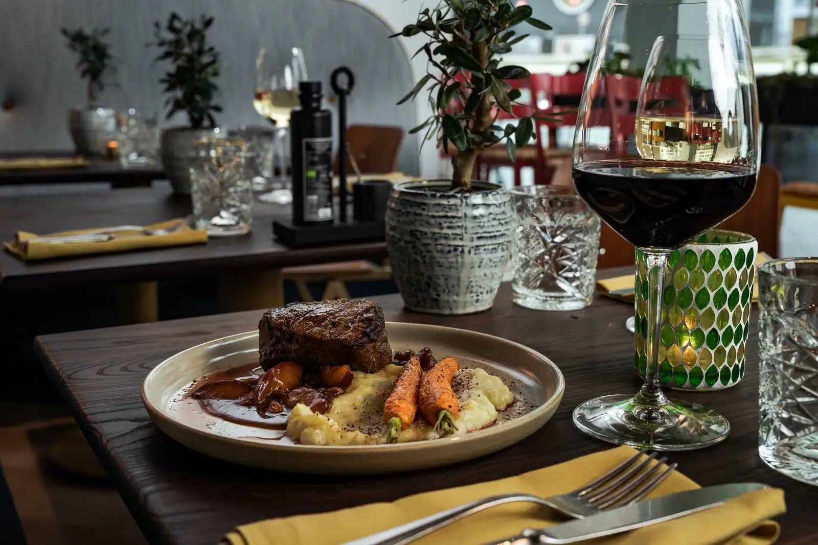Professionelle Aufnahme Gastronomie von Klein & Rose Frankfurt