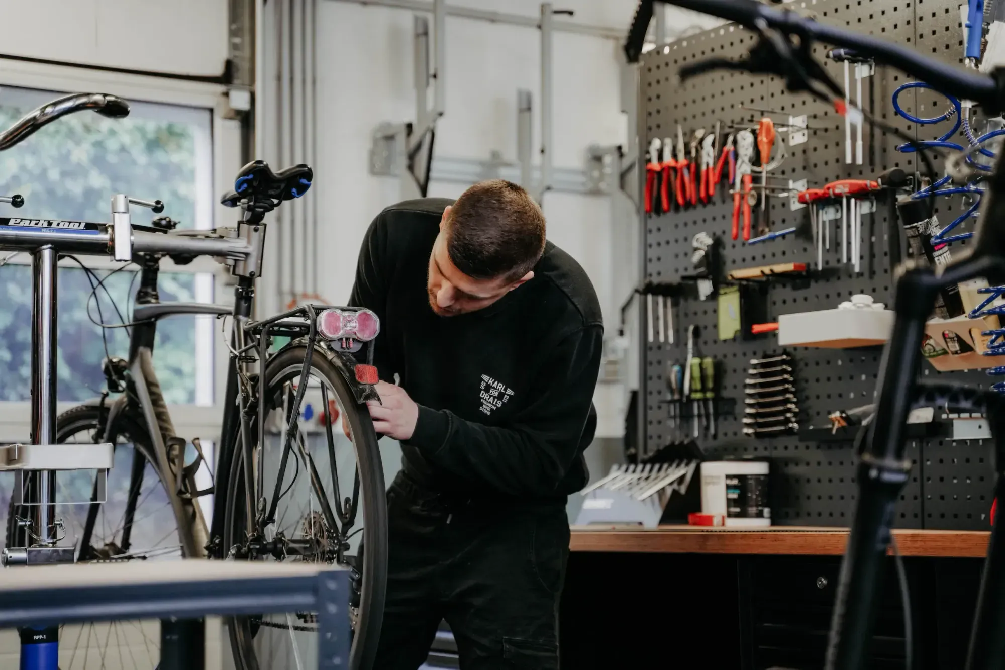 KVD Bikestore – Employer Branding Brandshooting – Aufnahme Bildstrecke