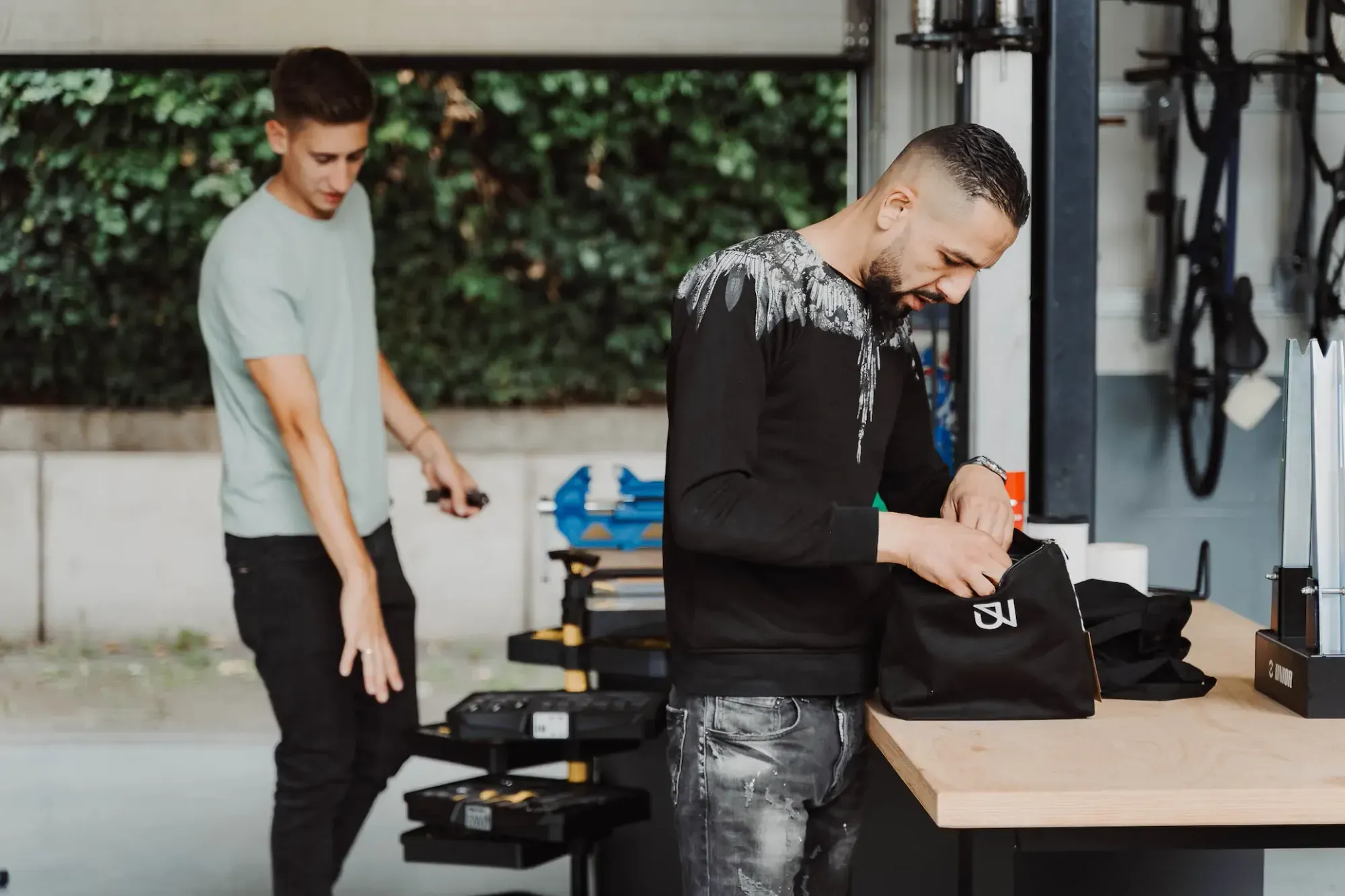 Fotoshooting KVD Bikestore – Employer Branding – Szene Kreativprojekt