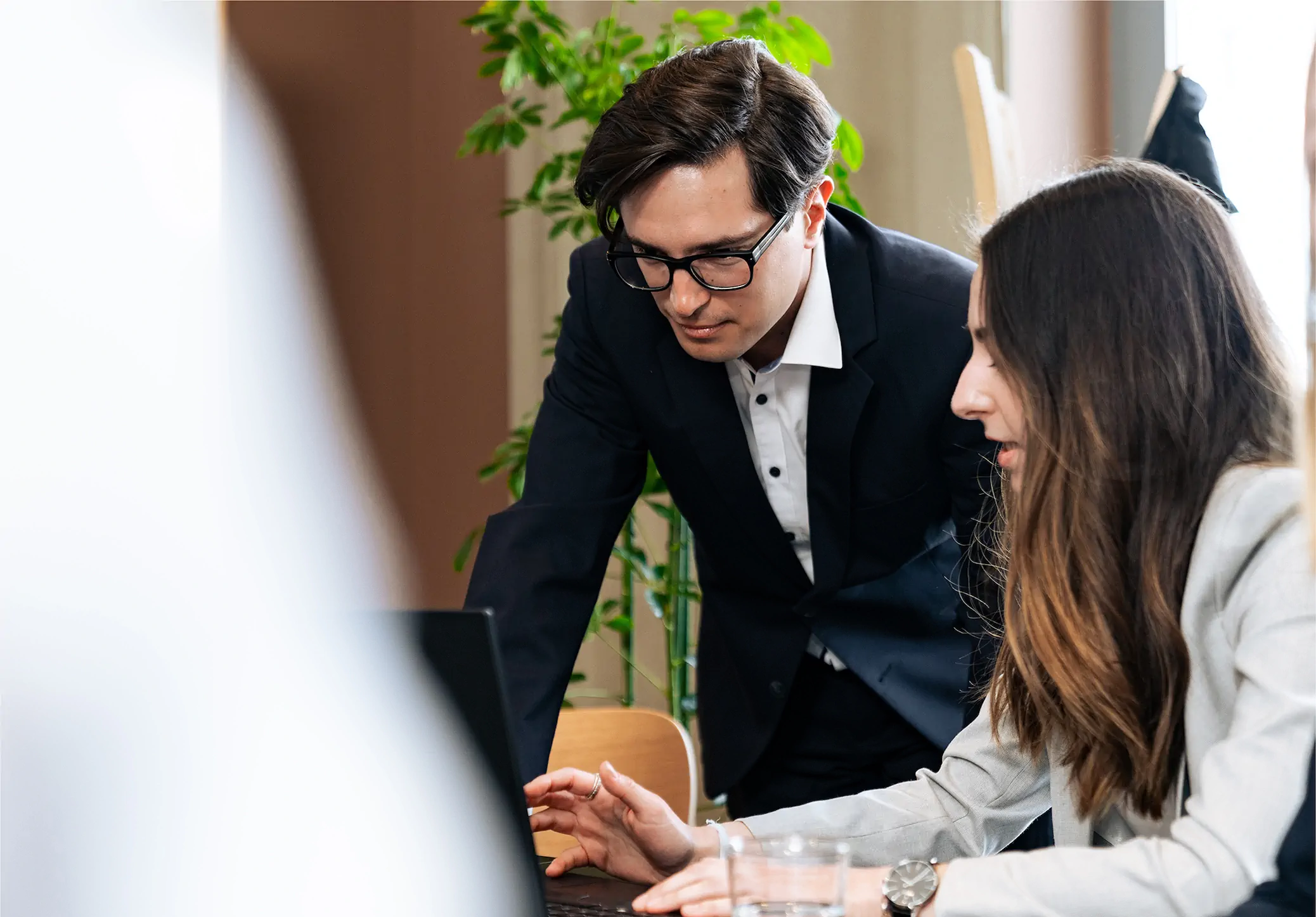 Added Value Advisory Website-Ausschnitt – Informationsarchitektur von Klein & Rose