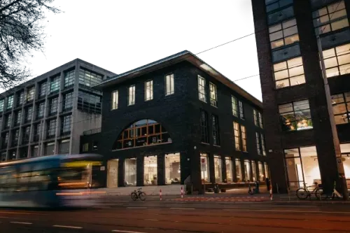 Außenansicht Hanauer Landstraße 186 – Büro von Klein & Rose GmbH
